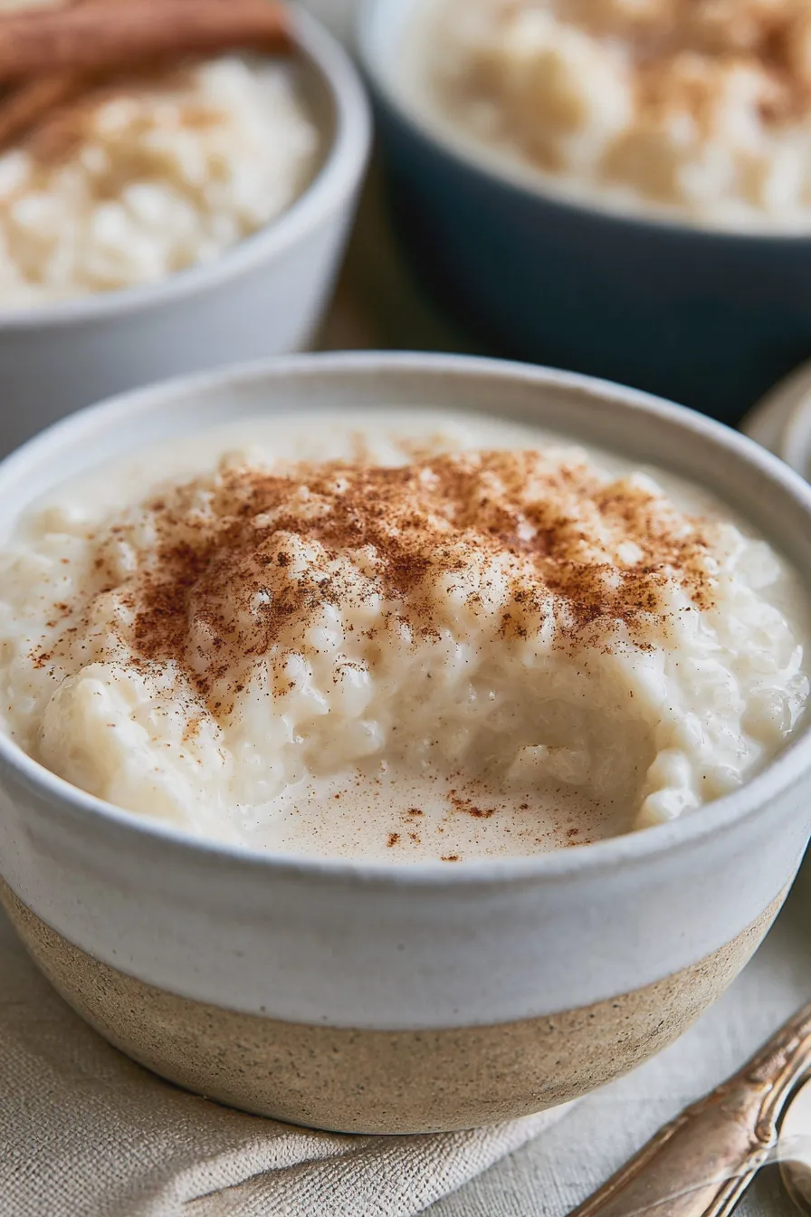 arroz con leche cremoso