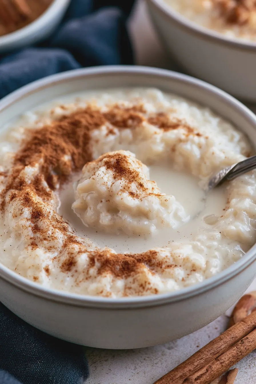 arroz con leche cremoso