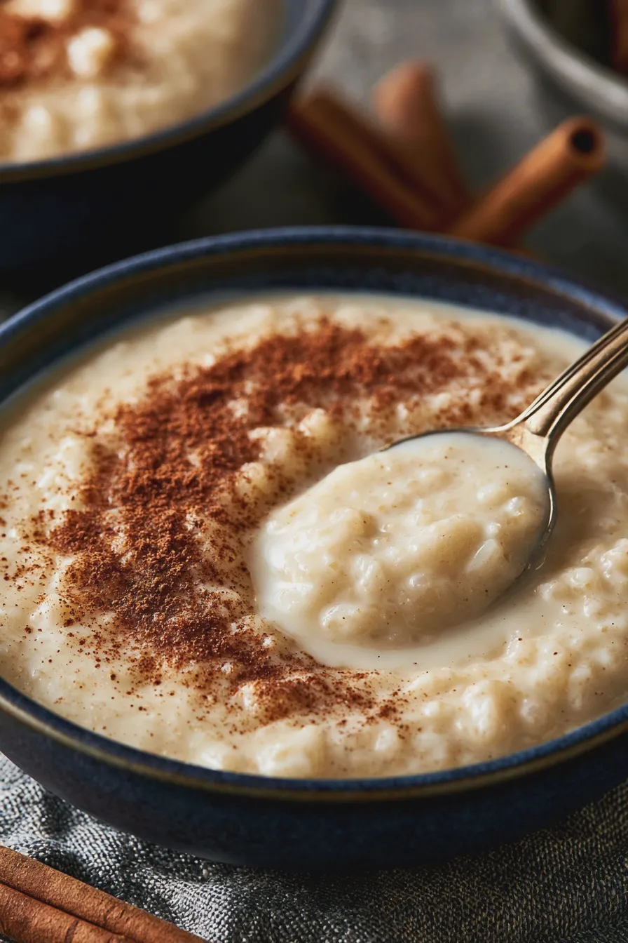 arroz con leche cremoso
