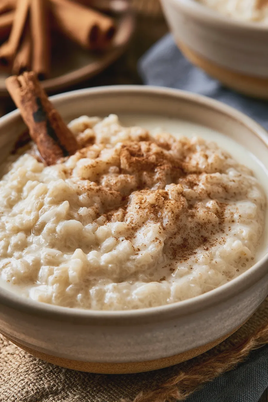 arroz con leche mexicano