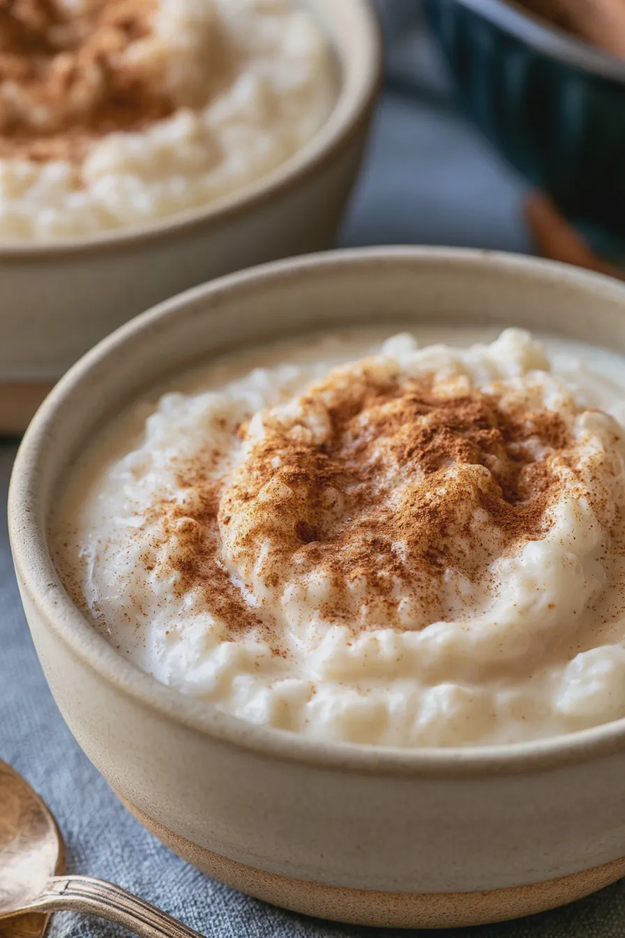 Arroz con leche y canela cremoso receta fácil y rápida