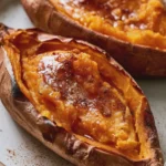 camote dulce al horno