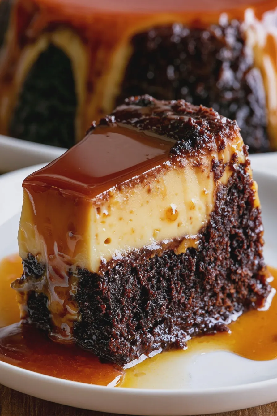 Chocoflan cremoso y fácil de preparar en casa
