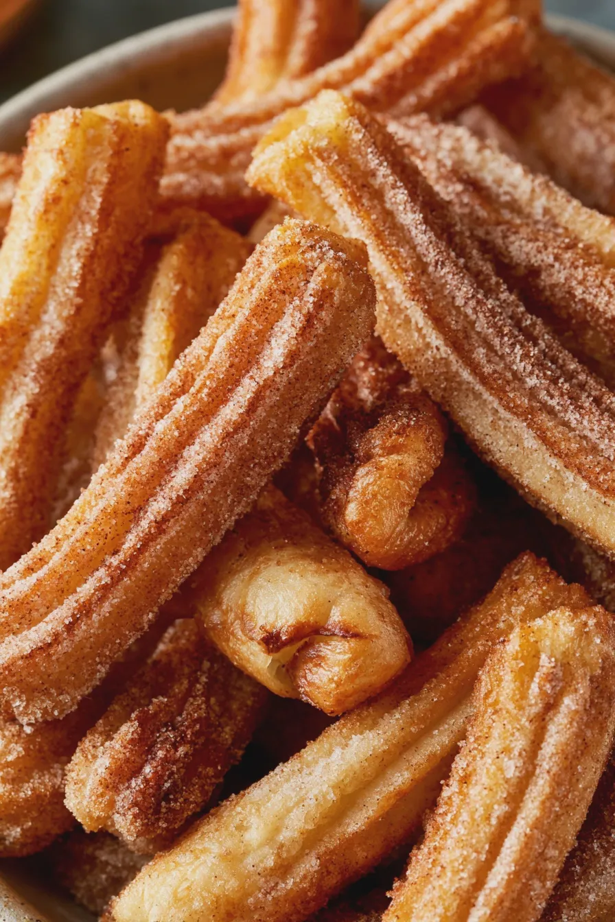 churros en air fryer
