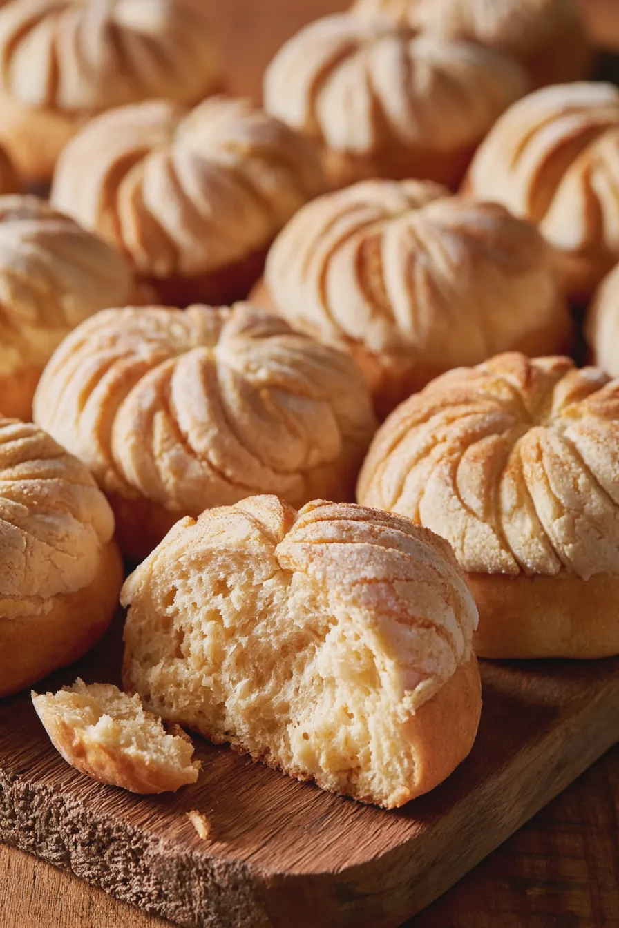 conchas de vainilla