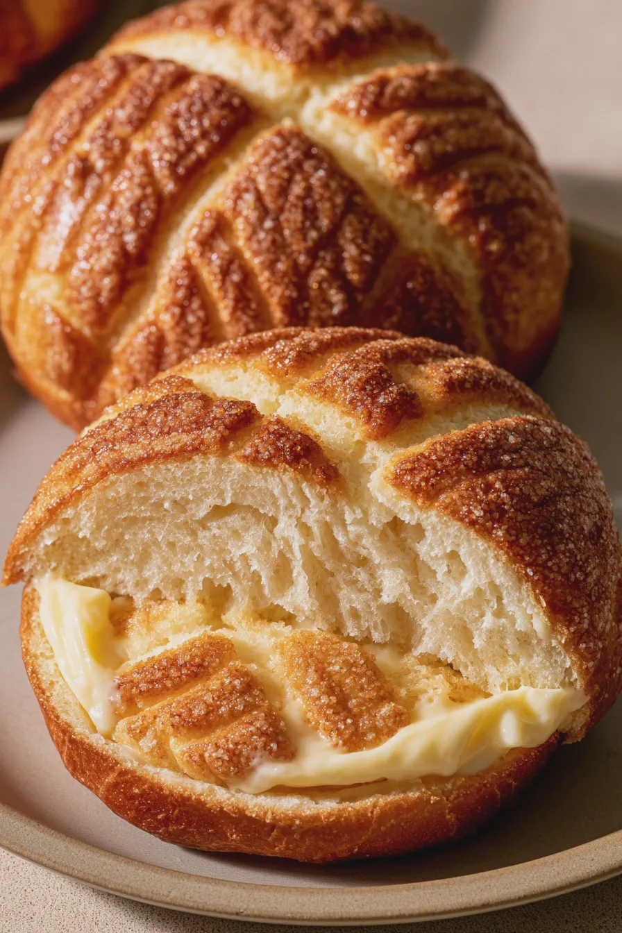 conchas rellenas