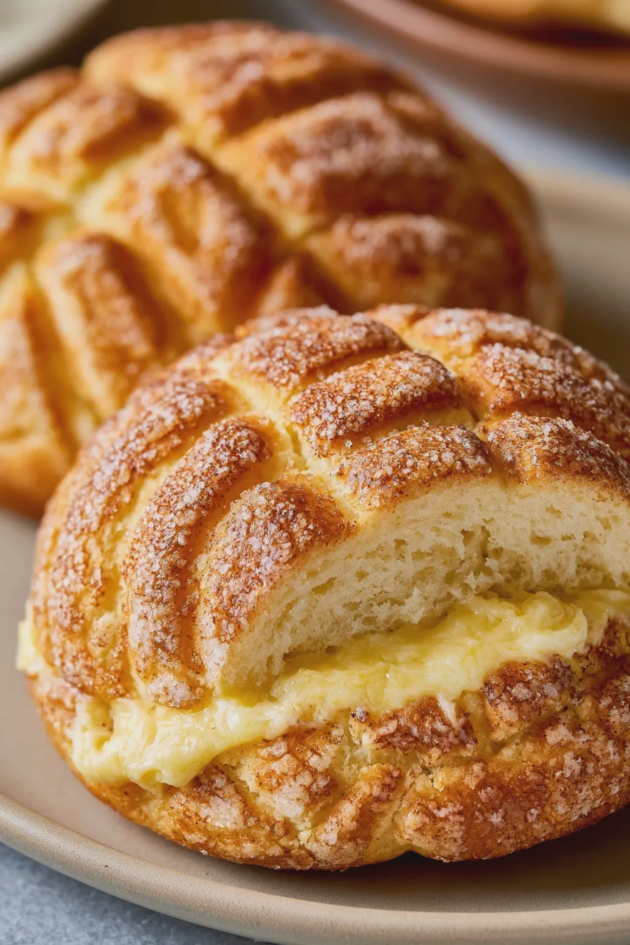 conchas rellenas