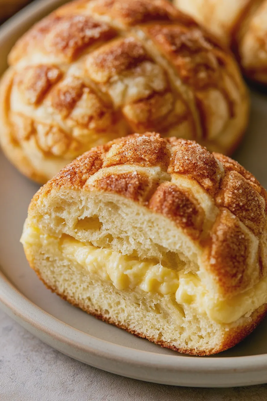 conchas rellenas