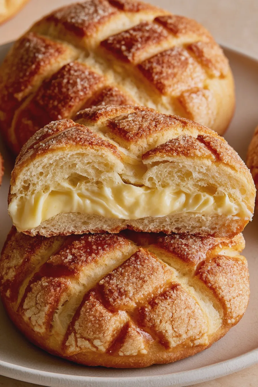 conchas rellenas