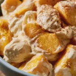 duraznos con crema