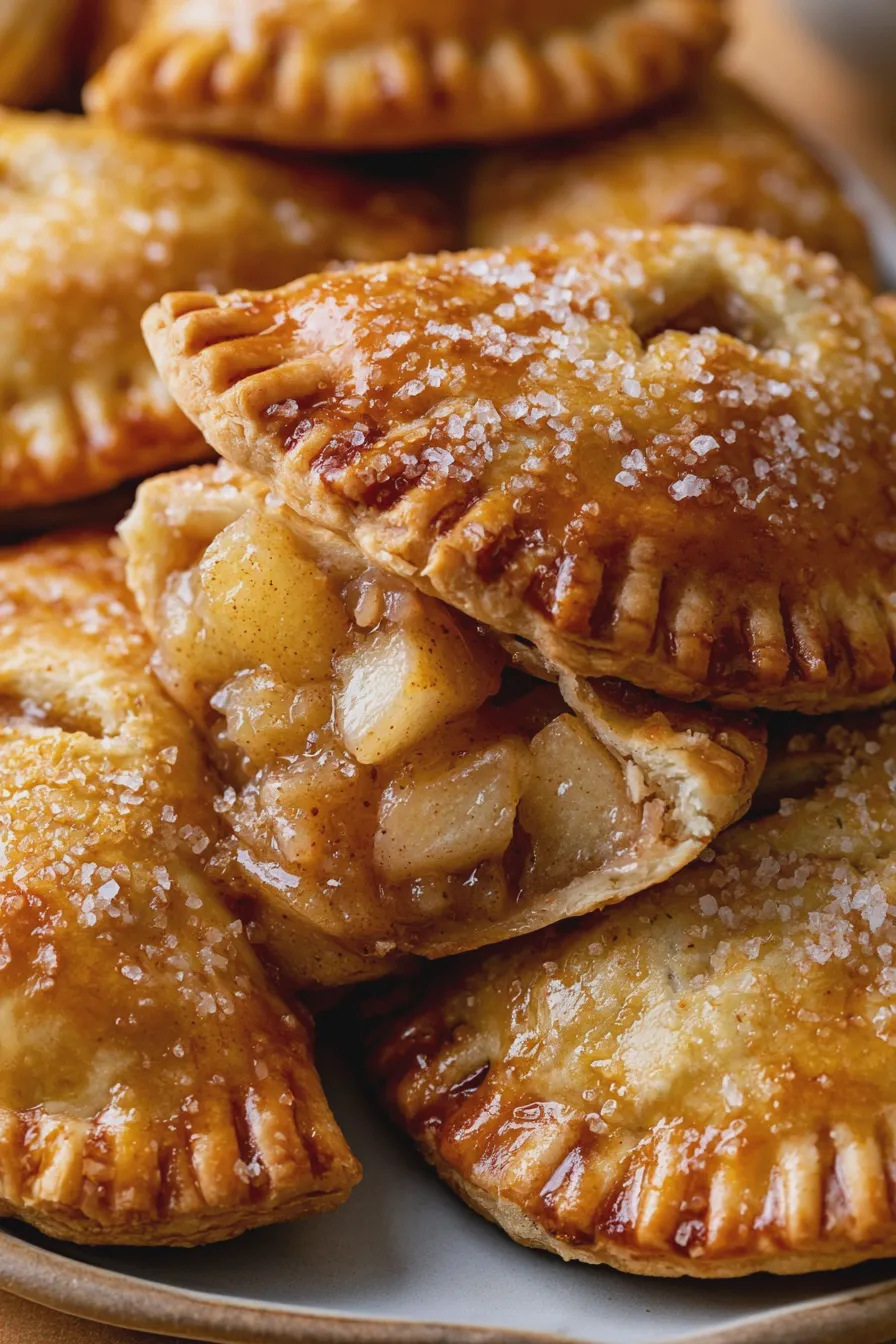 Empanadas de manzana crujientes y deliciosas receta fácil