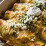 enchiladas verdes de pollo