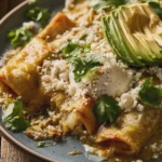 enchiladas verdes vegetarianas