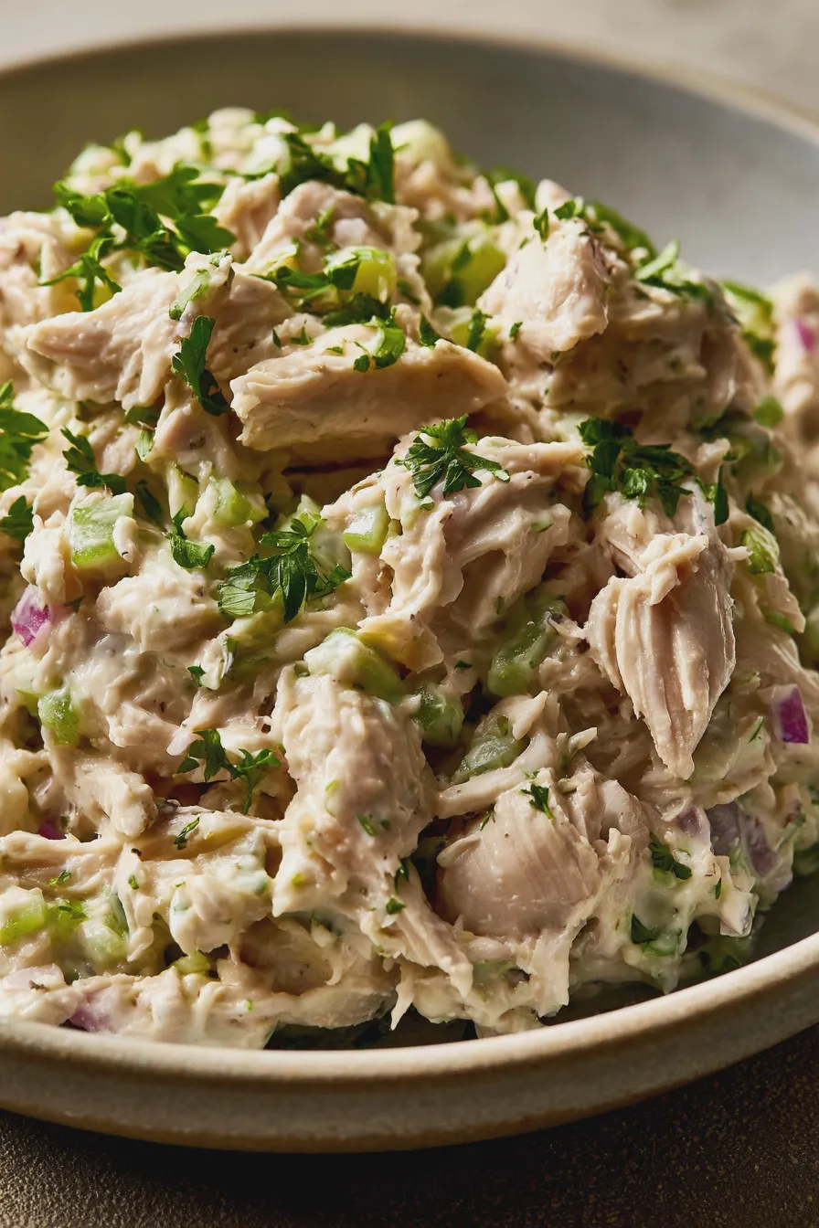 ensalada de pollo fría