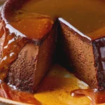 flan de chocolate