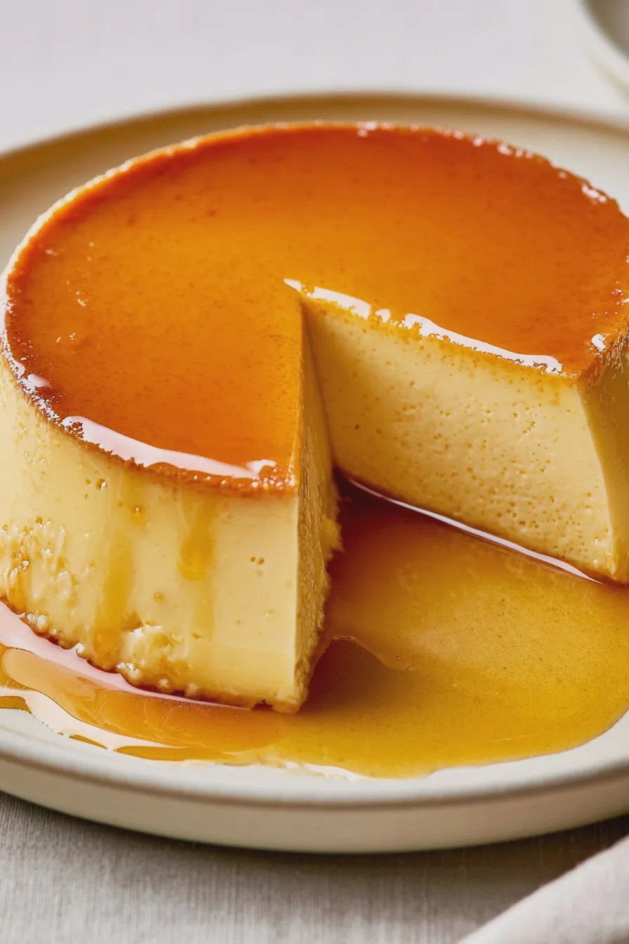 flan de vainilla