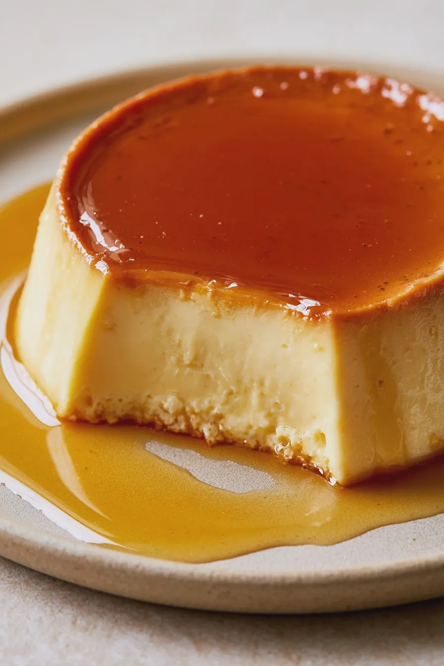 flan de vainilla
