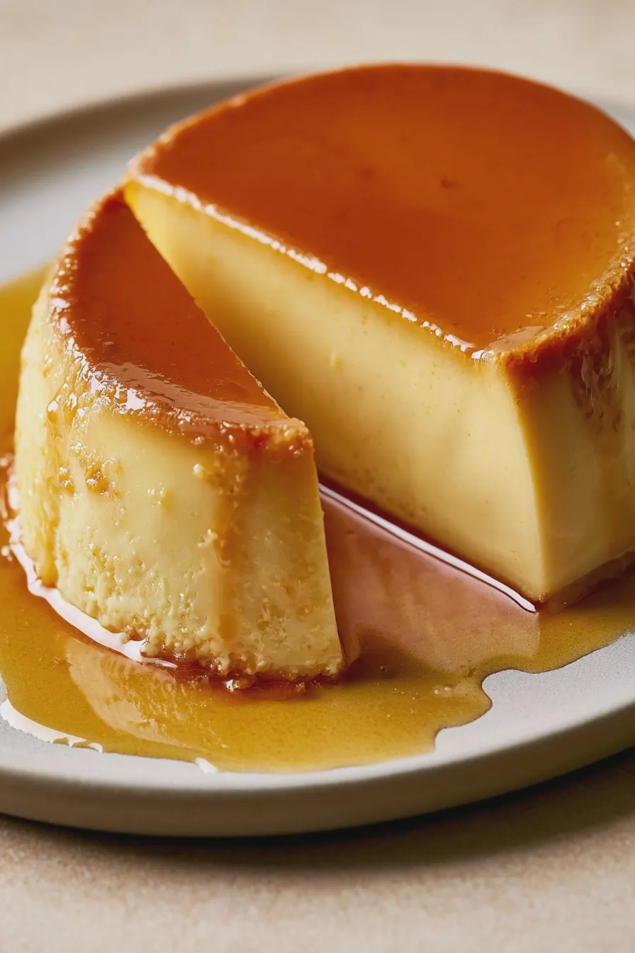 flan de vainilla