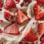 fresas con crema