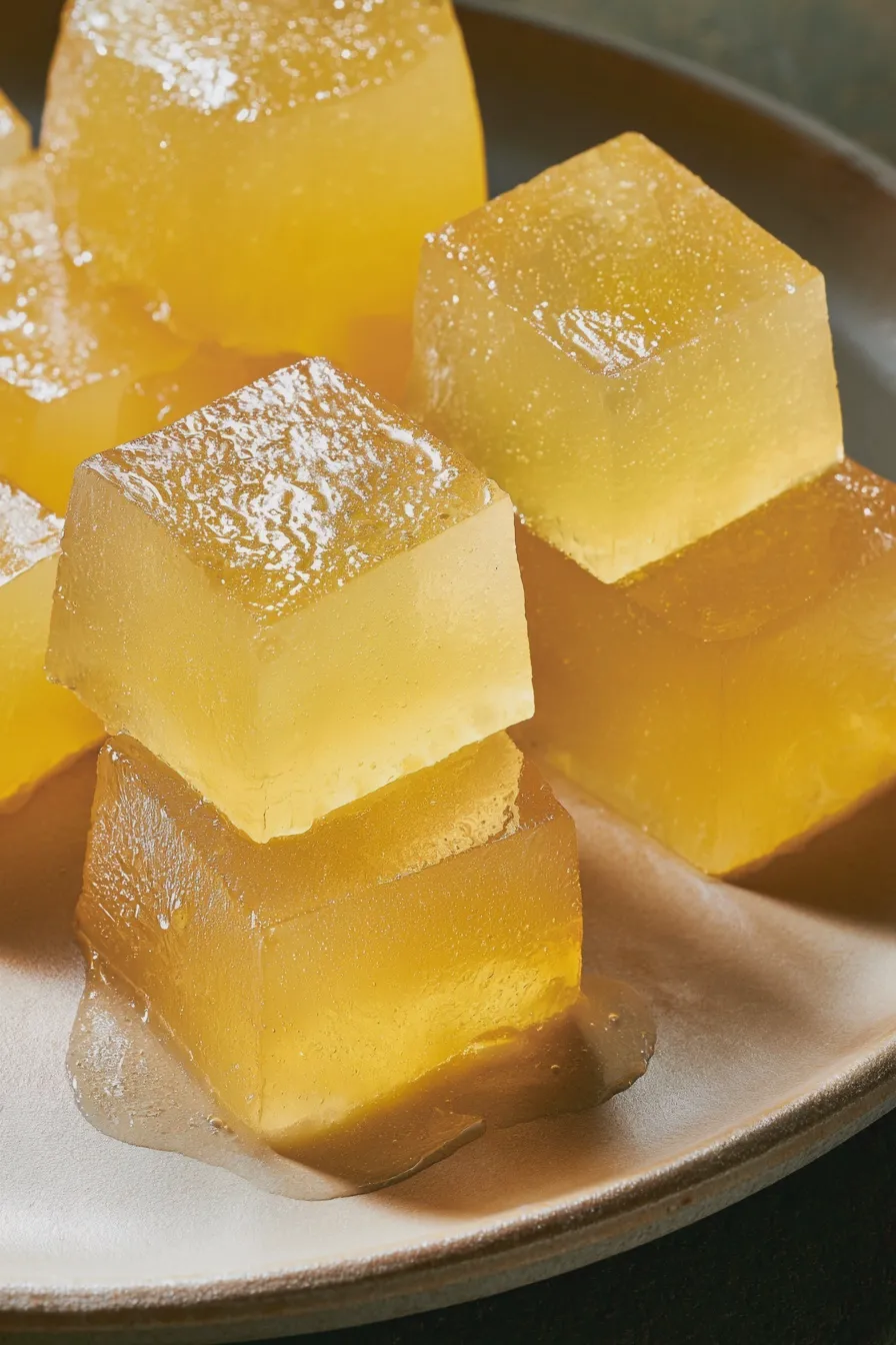gelatina de limón