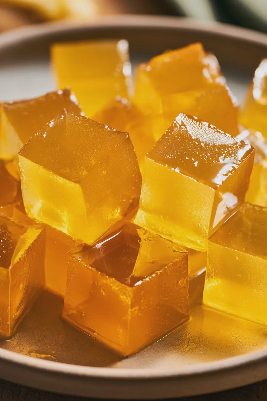 gelatina de limón
