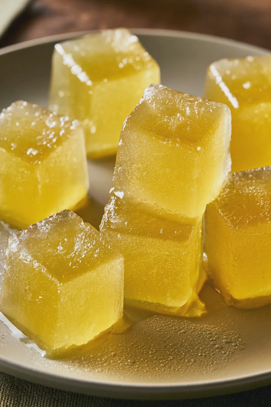 gelatina de limón fácil y rápida para refrescar tus días