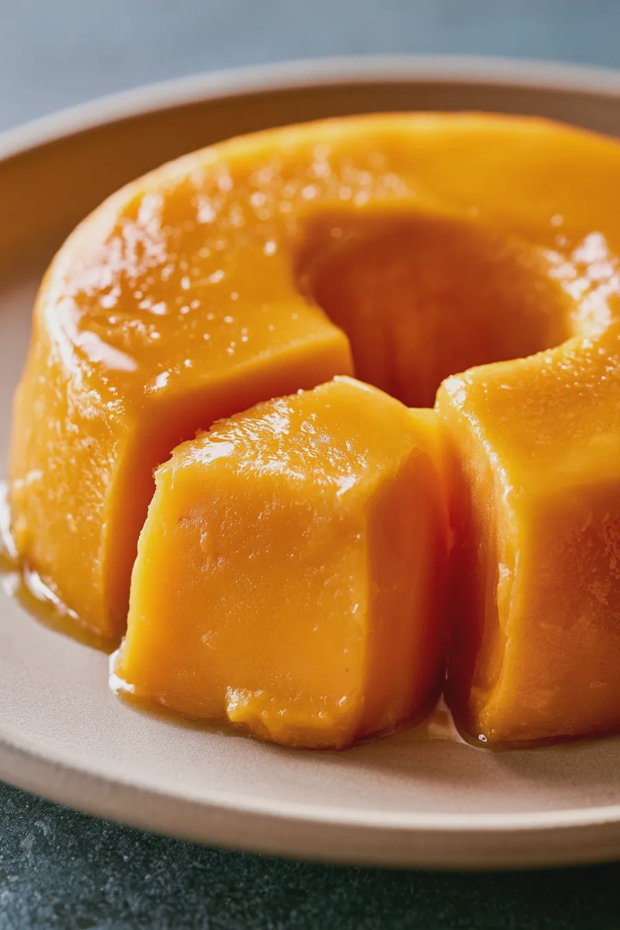 gelatina de mango