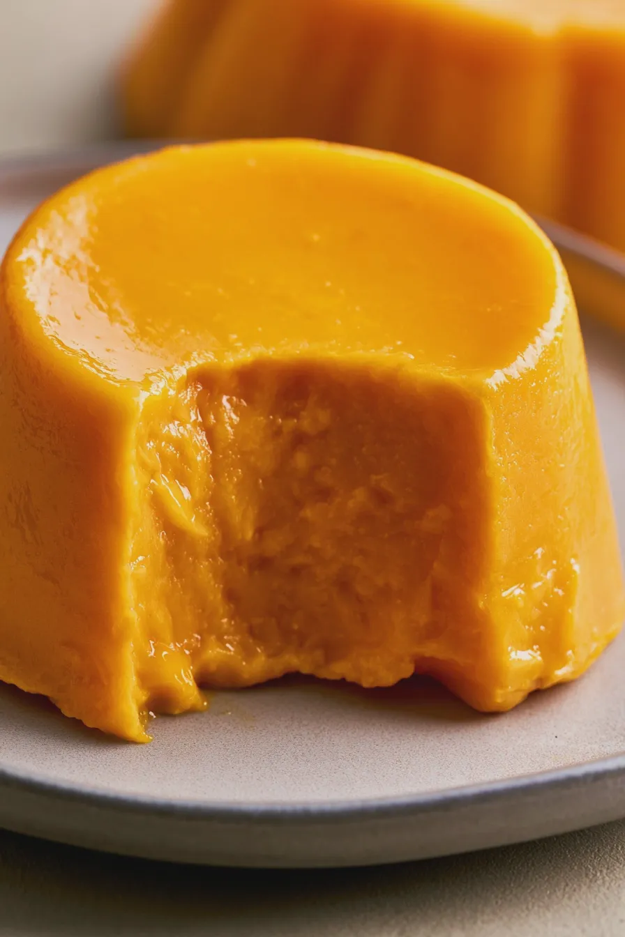gelatina de mango