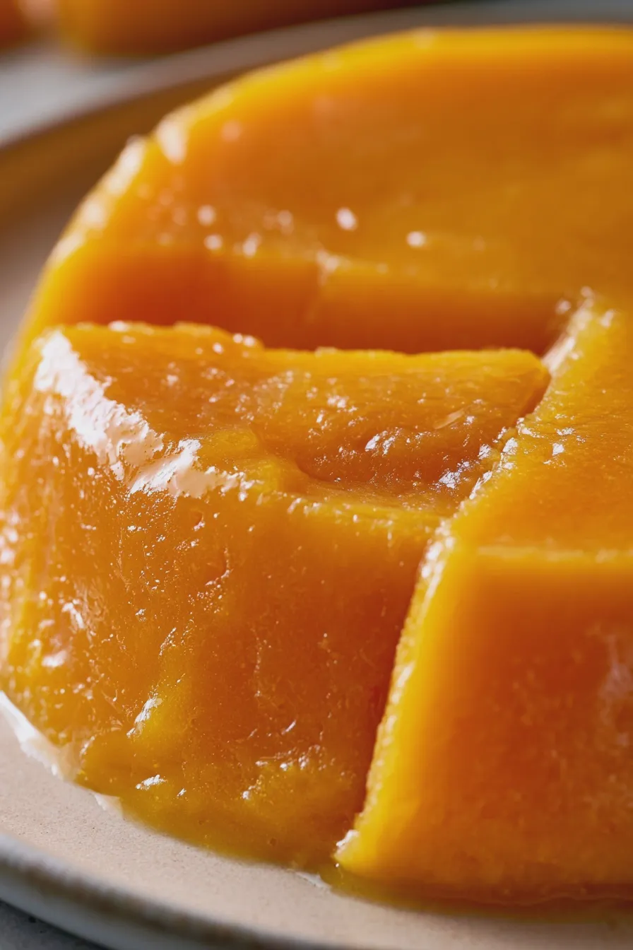 gelatina de mango