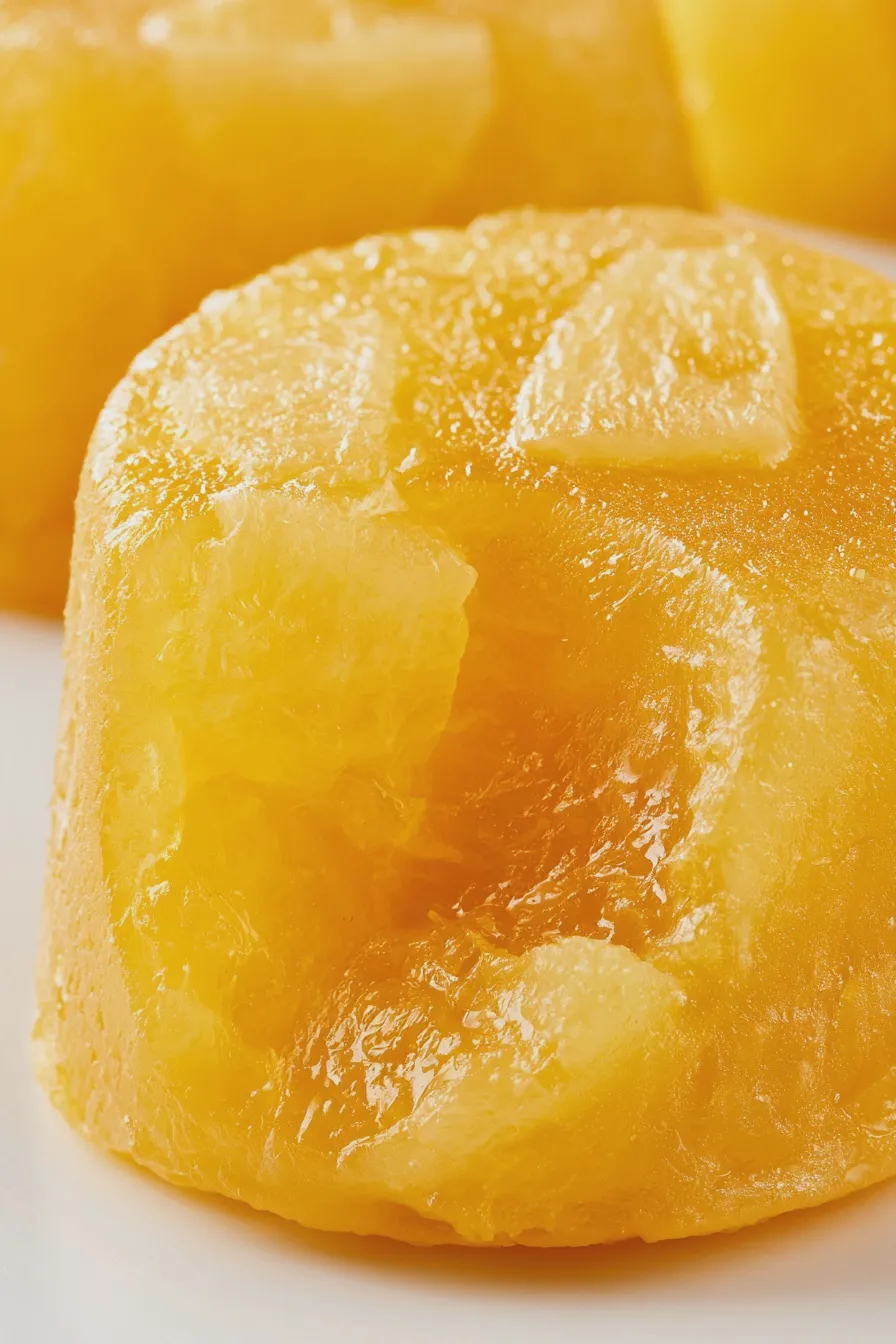 gelatina de piña