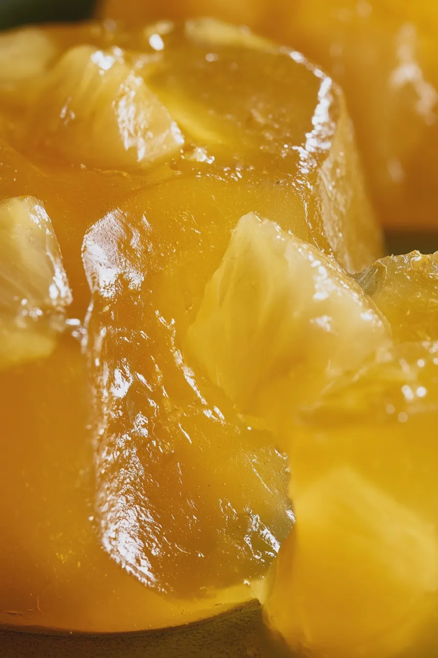 Gelatina de piña fácil y rápida para disfrutar