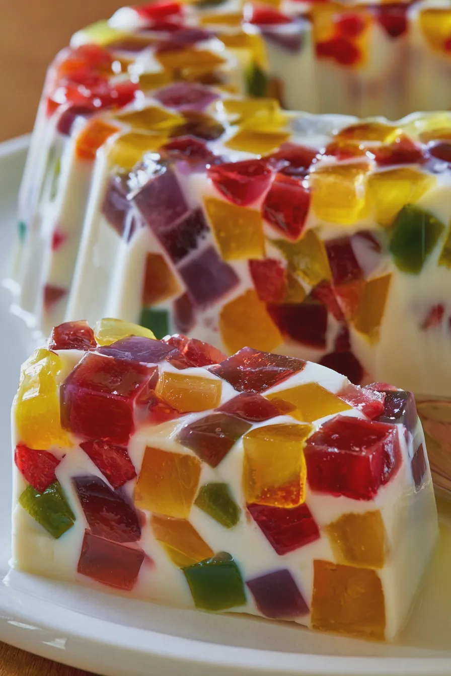gelatina mosaico