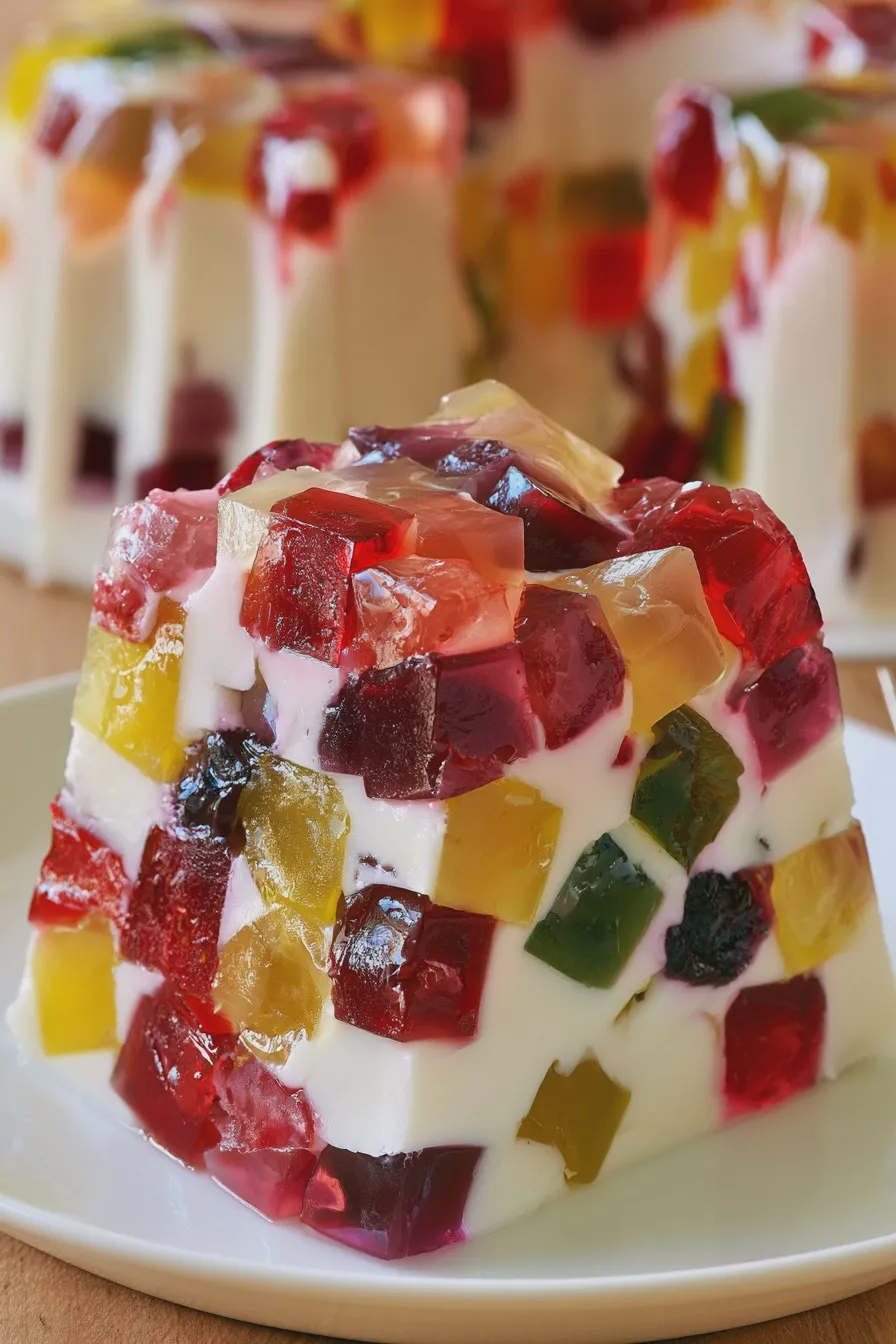 gelatina mosaico