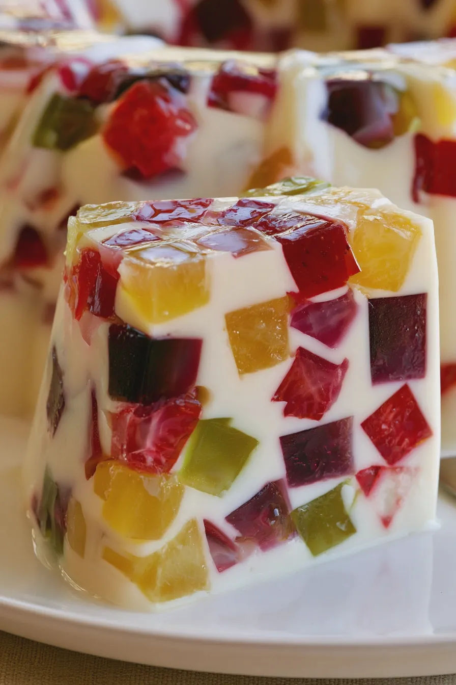gelatina mosaico