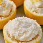 limón relleno de coco