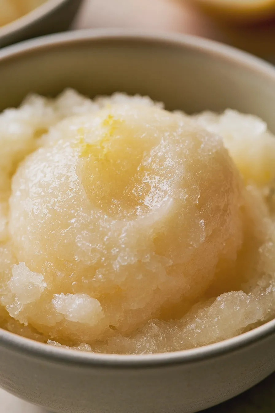 nieve de limón