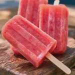 paletas de fresa