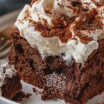 pastel de tres leches de chocolate