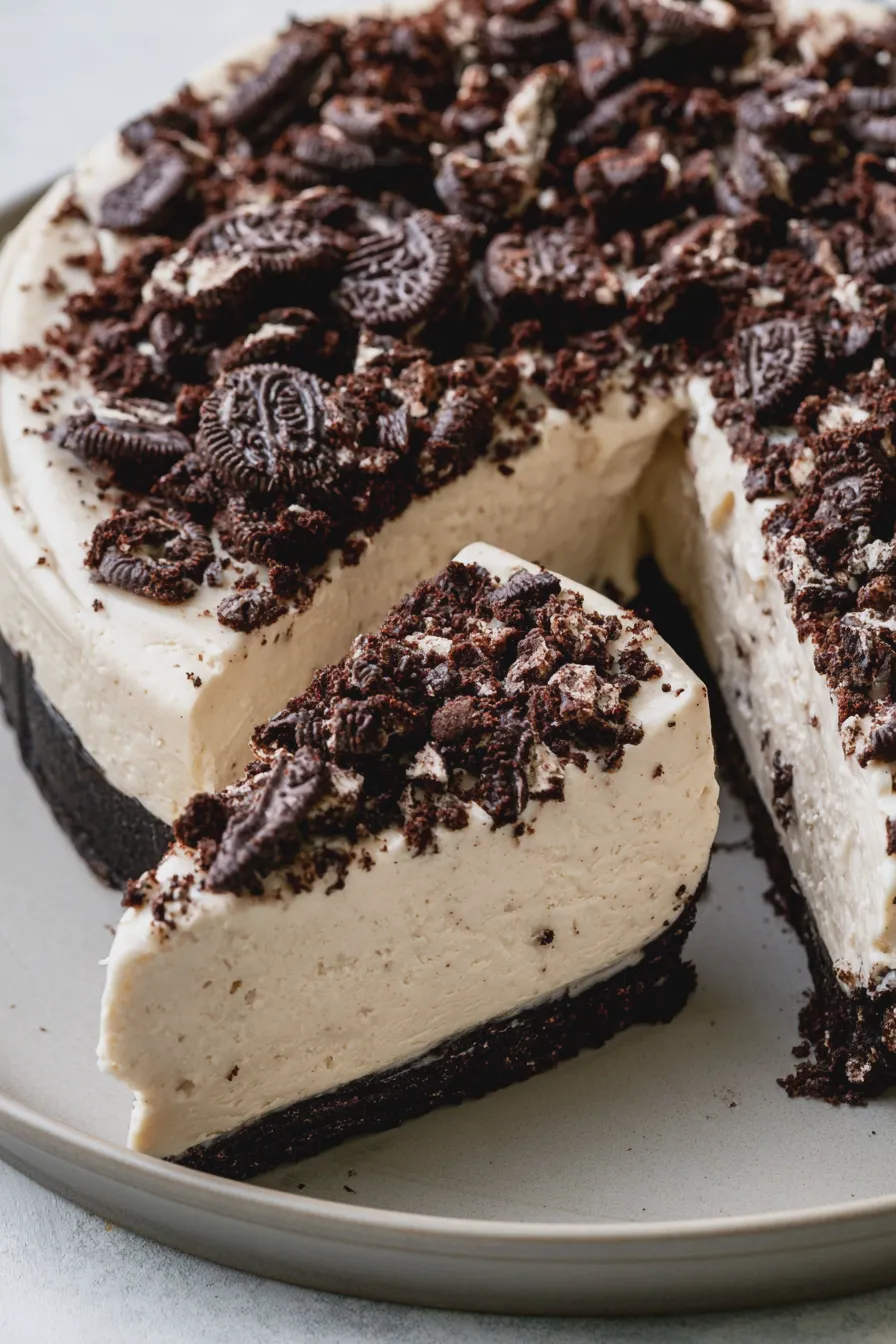 Pay de Oreo cremoso fácil y rápido para toda ocasión