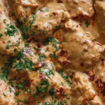 pollo en crema de chipotle