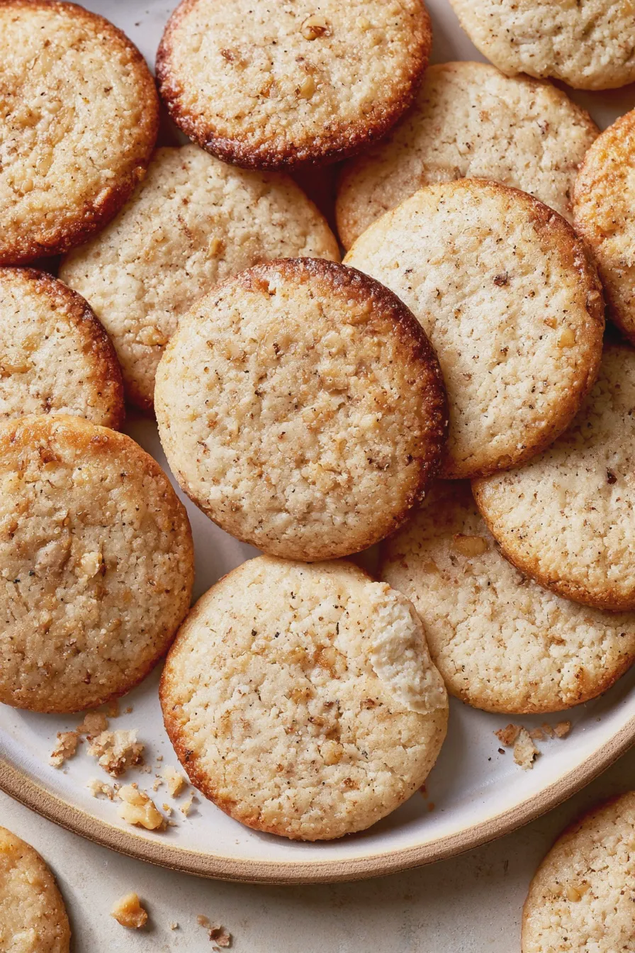 polvorones de nuez