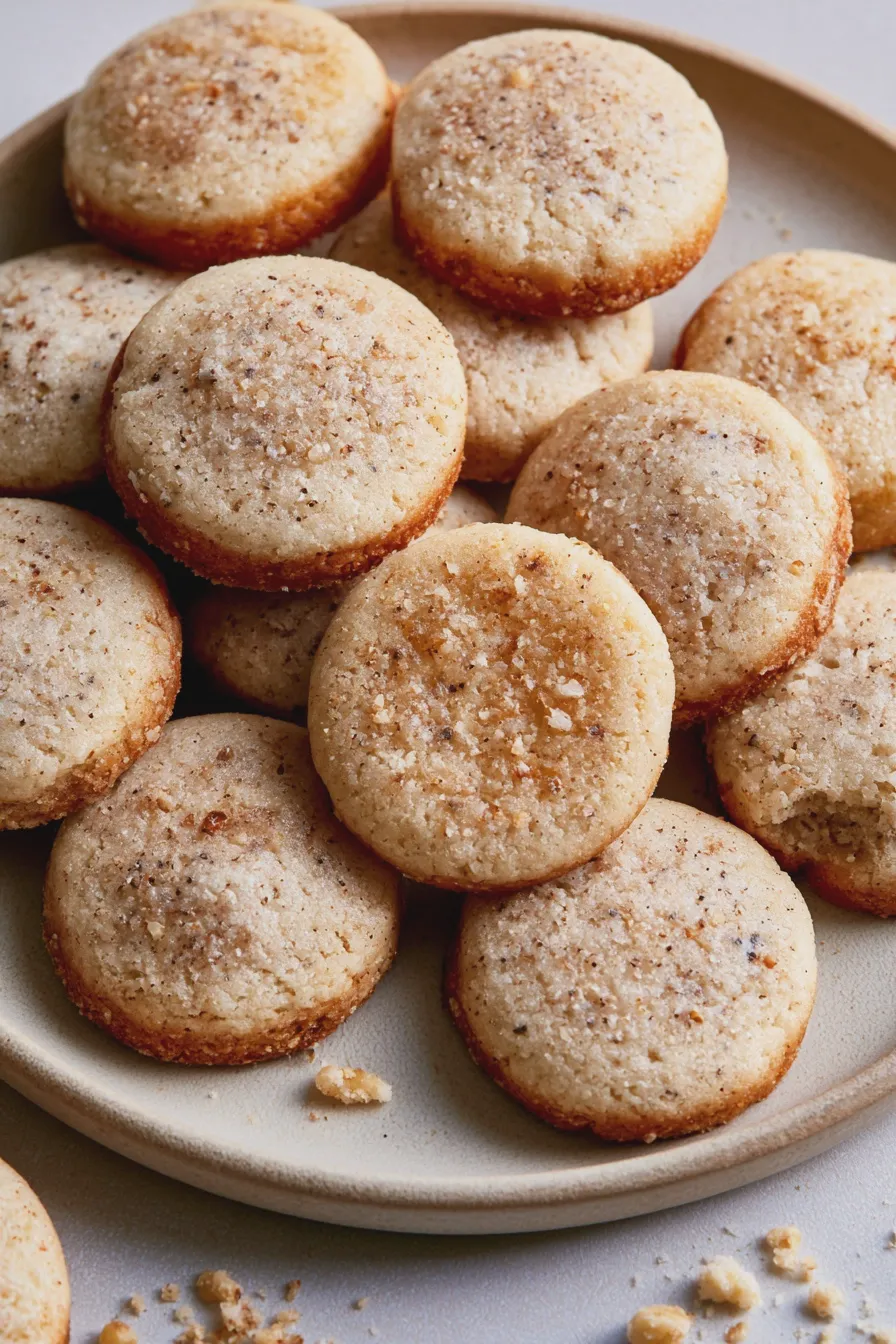 Polvorones de nuez receta fácil y rápida para compartir