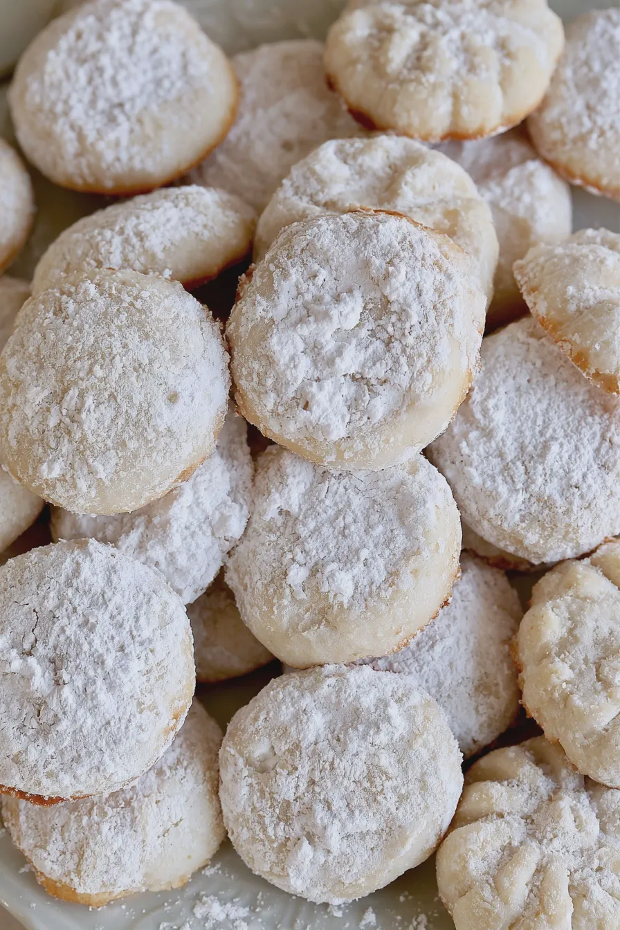 Polvorones mexicanos receta tradicional fáciles de hacer