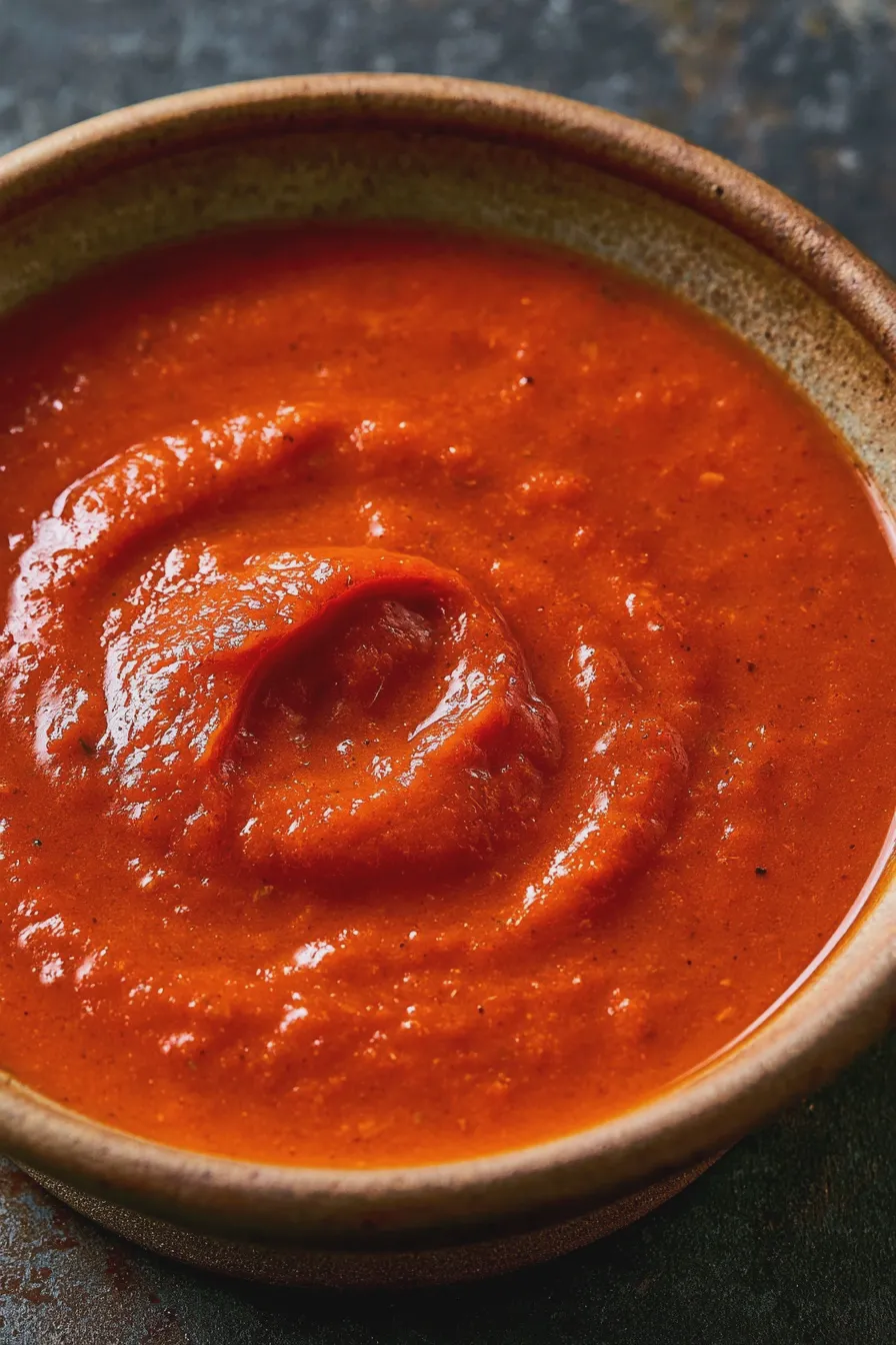 Salsa roja para enchiladas fácil y rápida