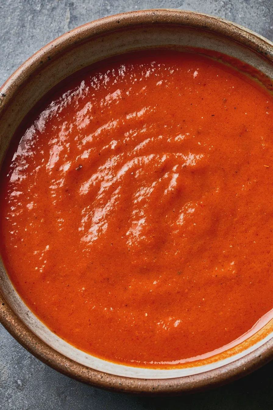 salsa roja para enchiladas