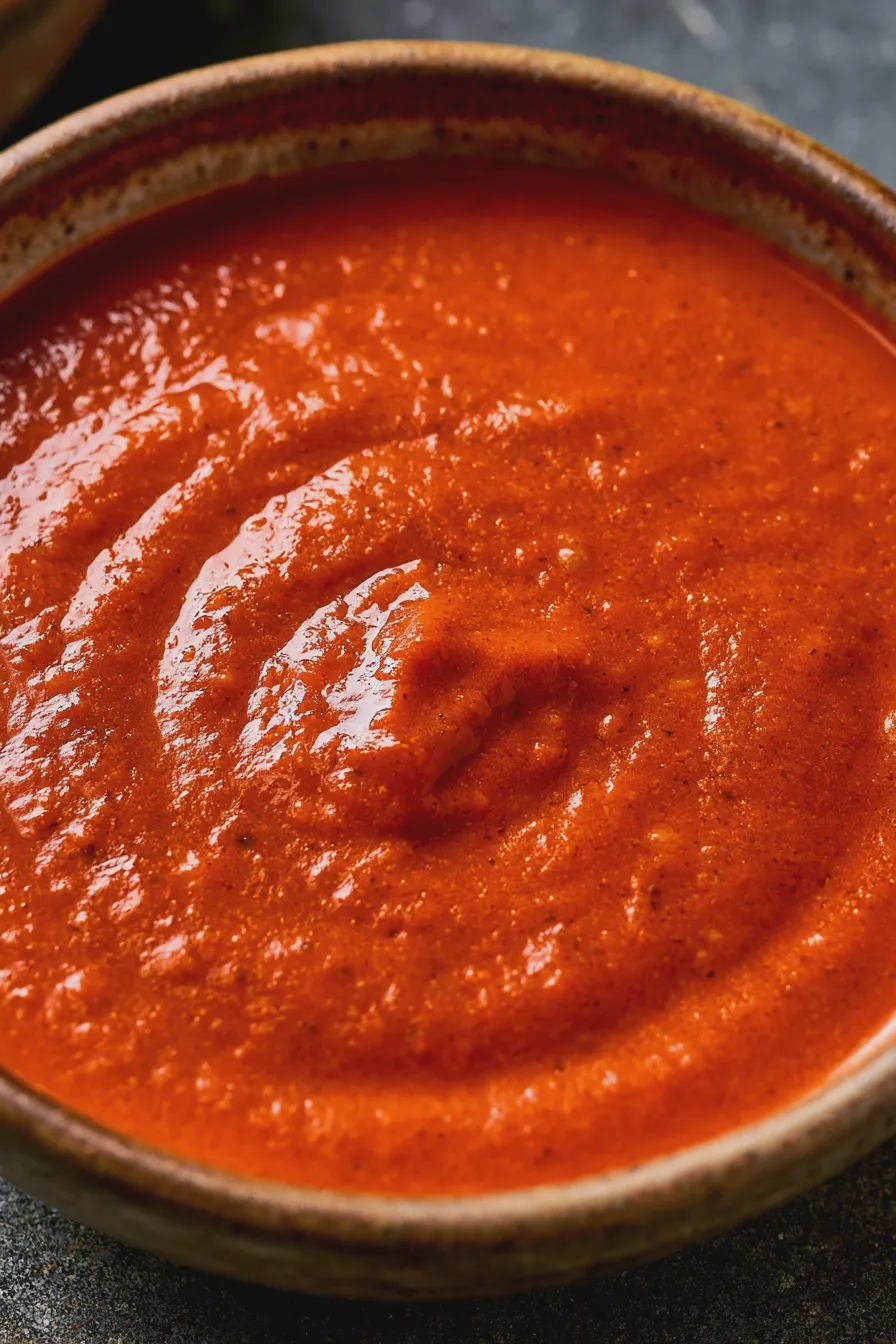 salsa roja para enchiladas