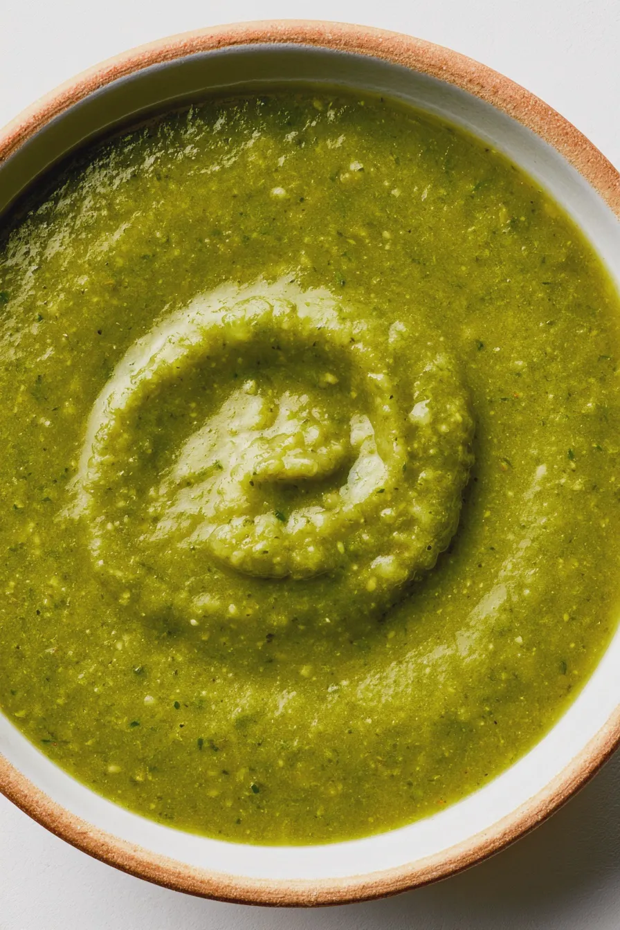 salsa verde para enchiladas