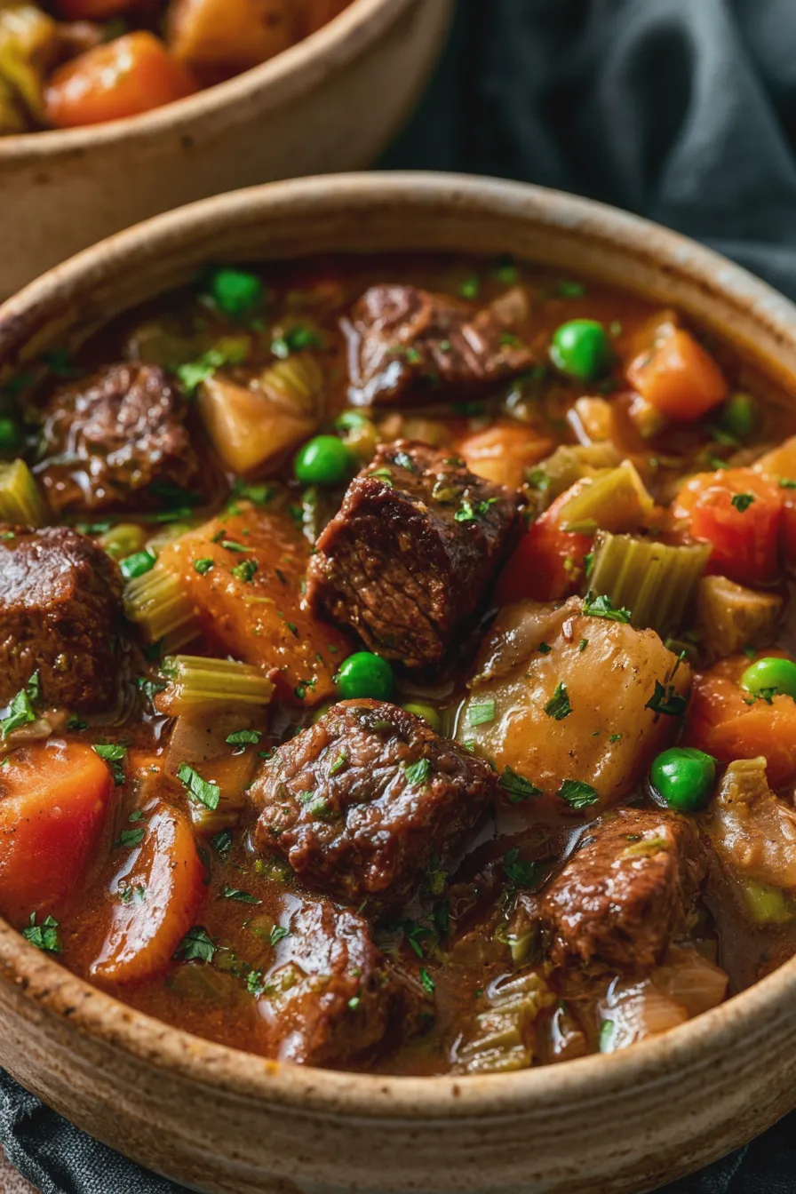 sopa de carne de res
