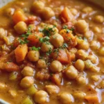 sopa de garbanzos