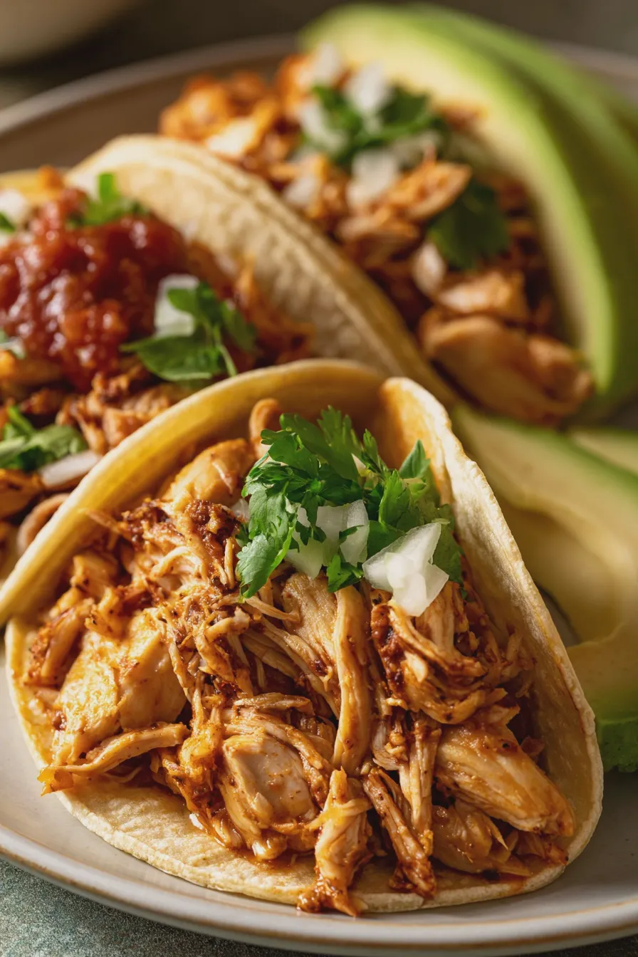 Tacos de pollo fáciles y rápidos para disfrutar en familia